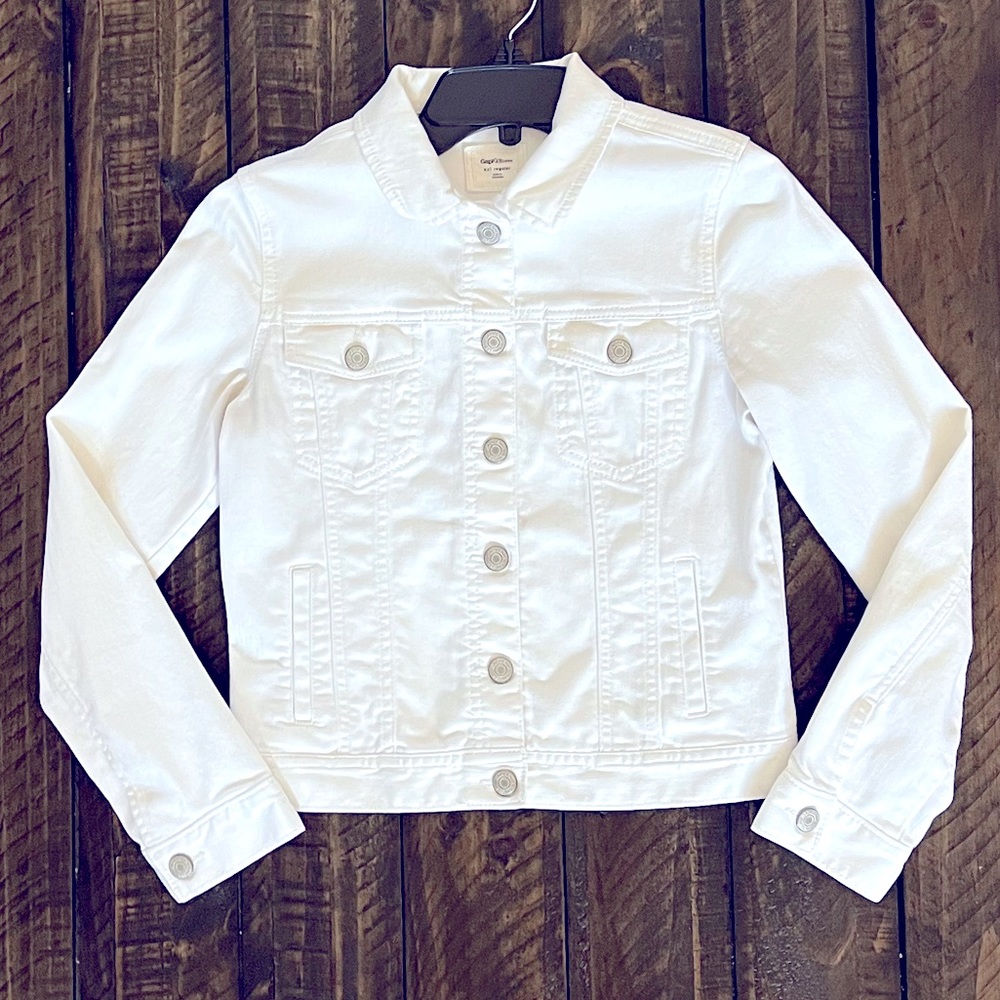 White Jean Jacket